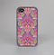 The Pink and Green Paisley Seamless Pattern Skin-Sert for the Apple iPhone 4-4s Skin-Sert Case