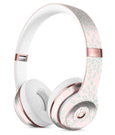 The Pink and Mint Floral Sprout Full-Body Skin Kit for the Beats by Dre Solo 3 Wireless Headphones