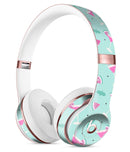 The Pink and Mint Watermelon Cocktail Pattern Full-Body Skin Kit for the Beats by Dre Solo 3 Wireless Headphones