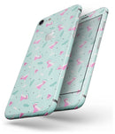 The Pink and Mint Watermelon Cocktail Pattern - Skin-kit for the iPhone 8 or 8 Plus