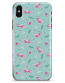 The Pink and Mint Watermelon Cocktail Pattern - iPhone X Clipit Case