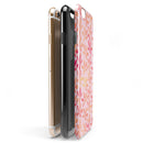 The Pink and Orange Watercolor Clovers iPhone 6/6s or 6/6s Plus 2-Piece Hybrid INK-Fuzed Case