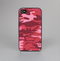 The Pink and Red Tradtional Camouflage Skin-Sert Case for the Apple iPhone 4-4s