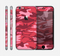 The Pink and Red Tradtional Camouflage Skin for the Apple iPhone 6
