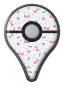 The Pink and Teal Watermenlon Cocktail Pokémon GO Plus Vinyl Protective Decal Skin Kit