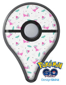 The Pink and Teal Watermenlon Cocktail Pokémon GO Plus Vinyl Protective Decal Skin Kit