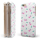The Pink and Teal Watermenlon Cocktail iPhone 6/6s or 6/6s Plus 2-Piece Hybrid INK-Fuzed Case