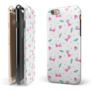 The Pink and Teal Watermenlon Cocktail iPhone 6/6s or 6/6s Plus 2-Piece Hybrid INK-Fuzed Case