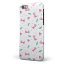 The Pink and Teal Watermenlon Cocktail iPhone 6/6s or 6/6s Plus 2-Piece Hybrid INK-Fuzed Case