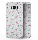 The Pink and Teal Watermenlon Cocktail - Samsung Galaxy S8 Full-Body Skin Kit