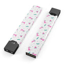The Pink and Teal Watermenlon Cocktail - Premium Decal Protective Skin-Wrap Sticker compatible with the Juul Labs vaping device