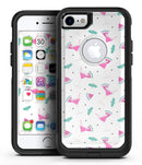 The Pink and Teal Watermenlon Cocktail - iPhone 7 or 8 OtterBox Case & Skin Kits