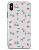 The Pink and Teal Watermenlon Cocktail - iPhone X Clipit Case