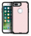 The Pink and White Axed Pattern - iPhone 7 Plus/8 Plus OtterBox Case & Skin Kits