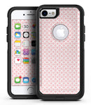 The Pink and White Axed Pattern 3 - iPhone 7 or 8 OtterBox Case & Skin Kits
