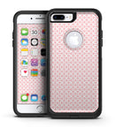 The Pink and White Axed Pattern - iPhone 7 or 7 Plus Commuter Case Skin Kit