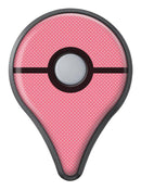 The Pink and White Micro Dot Pattern Pokémon GO Plus Vinyl Protective Decal Skin Kit