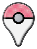 The Pink and White Micro Dot Pattern Pokémon GO Plus Vinyl Protective Decal Skin Kit