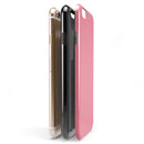 The Pink and White Micro Dot Pattern iPhone 6/6s or 6/6s Plus 2-Piece Hybrid INK-Fuzed Case