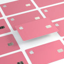 The Pink and White Micro Dot Pattern - Premium Protective Decal Skin-Kit for the Apple Credit Card