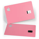 The Pink and White Micro Dot Pattern - Premium Protective Decal Skin-Kit for the Apple Credit Card