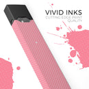 The Pink and White Micro Dot Pattern - Premium Decal Protective Skin-Wrap Sticker compatible with the Juul Labs vaping device