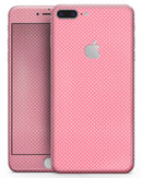 The Pink and White Micro Dot Pattern - Skin-kit for the iPhone 8 or 8 Plus