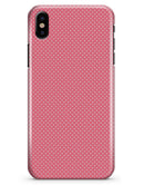 The Pink and White Micro Dot Pattern - iPhone X Clipit Case