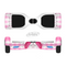 The Pink and White Plaid with Lace and Ribbon Full-Body Skin Set for the Smart Drifting SuperCharged iiRov HoverBoard
