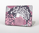 The Pink and White Solid Flowers Skin for the Apple MacBook Pro Retina 15"