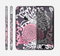 The Pink and White Solid Flowers Skin for the Apple iPhone 6