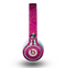 The Pink and Yellow Floral Vine Pattern Skin for the Beats by Dre Mixr Headphones