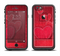 The Pocket with Red Scratched Hearts Apple iPhone 6/6s Plus LifeProof Fre Case Skin Set