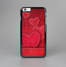 The Pocket with Red Scratched Hearts Skin-Sert for the Apple iPhone 6 Skin-Sert Case