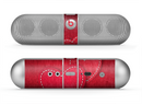 The Pocket with Red Scratched Hearts Skin for the Beats by Dre Pill Bluetooth Speaker