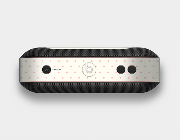 The Polka Dots with Green and Purple Stripes Skin Set for the Beats Pill Plus