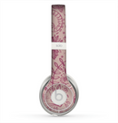 The Purple and Light Pink Sketched Lace Patterns v21 Skin for the Beats by Dre Solo 2 Headphones