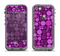 The Purple Circles Pattern Apple iPhone 5c LifeProof Fre Case Skin Set