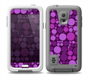 The Purple Circles Pattern Skin Samsung Galaxy S5 frē LifeProof Case