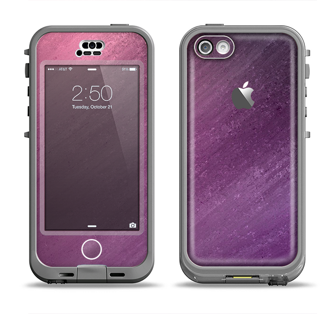 The Purple Dust Apple iPhone 5c LifeProof Nuud Case Skin Set