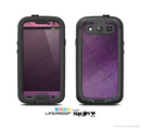 The Purple Dust Skin For The Samsung Galaxy S3 LifeProof Case