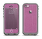 The Purple Fabric Texture Apple iPhone 5c LifeProof Fre Case Skin Set