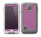 The Purple Fabric Texture Skin for the Samsung Galaxy S5 frē LifeProof Case