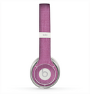 The Purple Fabric Texture Skin for the Beats by Dre Solo 2 Headphones