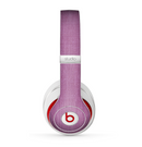 The Purple Fabric Texture Skin for the Beats by Dre Studio (2013+ Version) Headphones