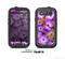 The Purple Flowers Skin For The Samsung Galaxy S3 LifeProof Case