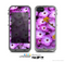 The Purple Flowers Skin for the Apple iPhone 5c LifeProof Case