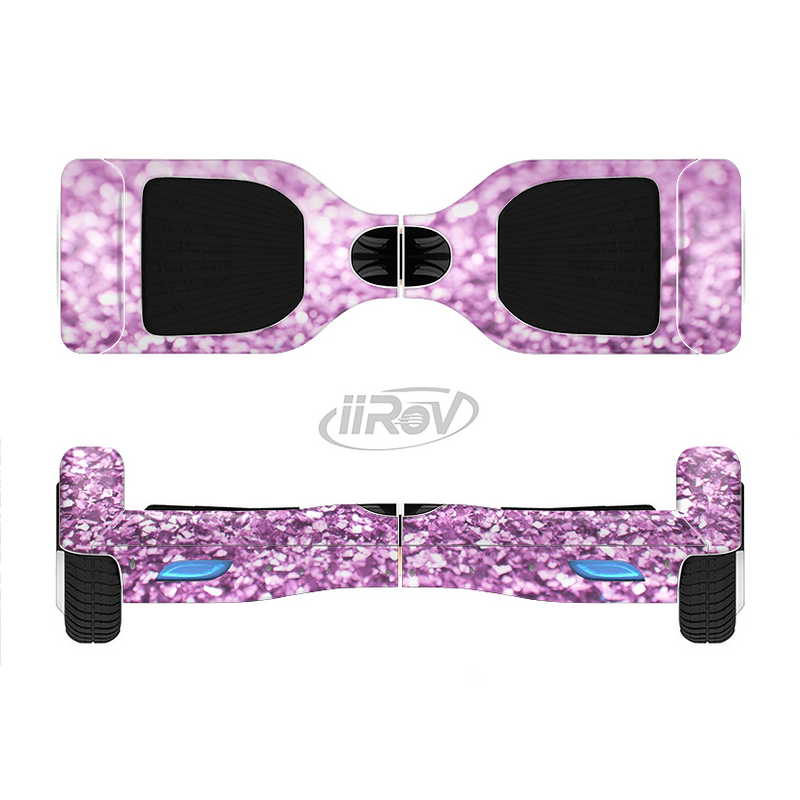 The Purple Glimmer Full-Body Skin Set for the Smart Drifting SuperCharged iiRov HoverBoard