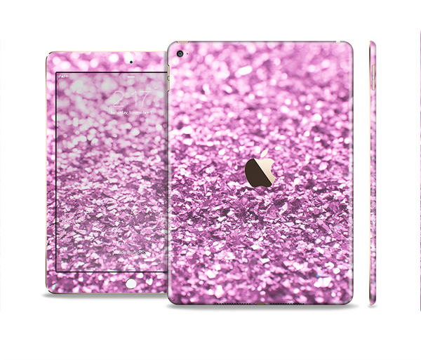 The Purple Glimmer Skin Set for the Apple iPad Pro