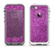 The Purple Glitter Ultra Metallic Apple iPhone 5-5s LifeProof Fre Case Skin Set